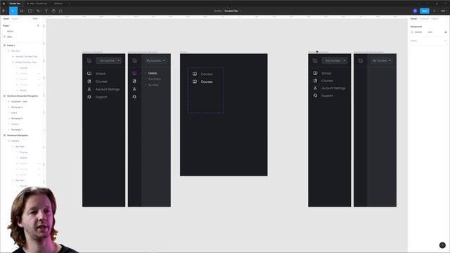 Create a SICK Dashboard Navigation in Figma