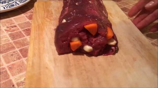 Как правильно запечь говядину и правильно посолить, вы такого не видели! смотреть онлайн