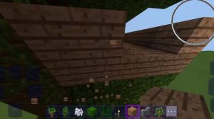 Как спрятать дом в Майнкрафте на дереве