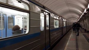 Номерной "Шестёрка" на станции Дубровка