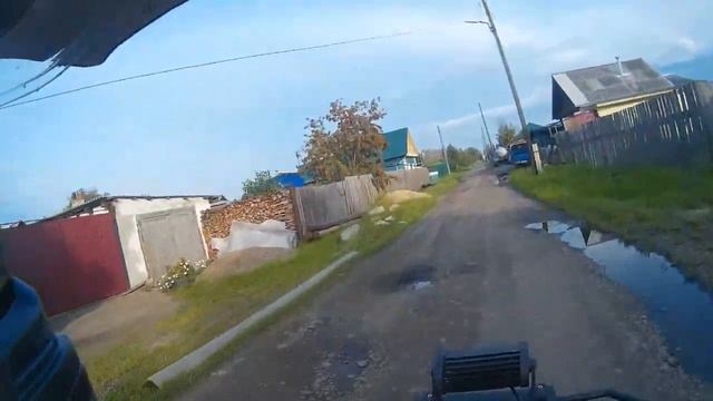 Покатушки на квадрике YMAHA Grizzly 125. смотреть онлайн