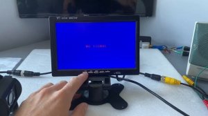 Камера заднего вида для дальнобойщиков Фур и автобусов с экраном и ночным видиньем ночной режим