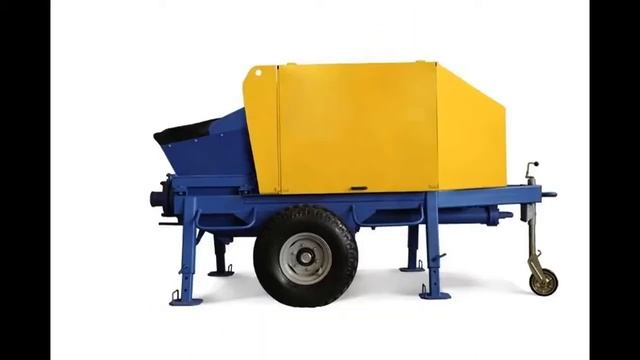 Бетононасосы стационарные БН-25-40-80Д Россия / concrete pump truck смотреть онлайн