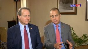 Exclusiva con los congresistas cubanoamericanos Díaz-Balart