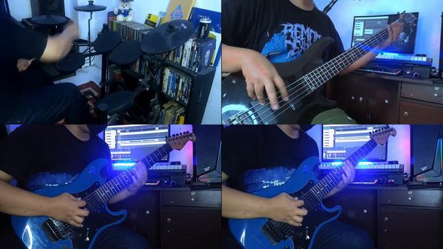 BABYMETAL - Mirror Mirror One Man Band Instrumental Cover смотреть онлайн