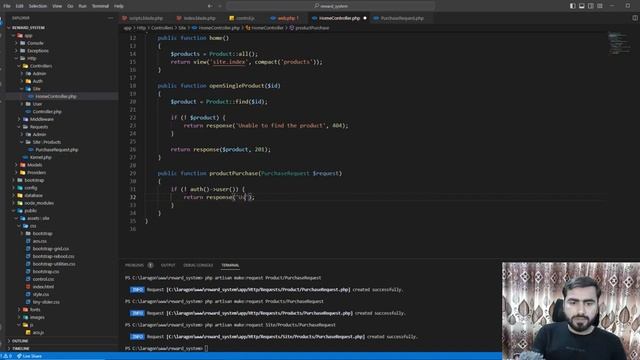 #16 Part-1 Purchase Product Form Submission in Laravel, Laravel best course for learning