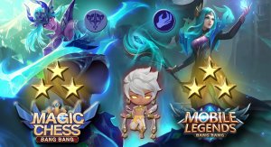 Астросила + Призыватели, Вэйл против Остуса, Магические шахматы, Mobile Legends, Magic chess,