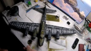 1/48 Revell B17F "Memphis Belle" - Part 4 The Paint Job