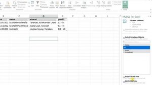 CARA MENGGUNAKAN MYSQL FOR EXCEL | Tutorial MySQL