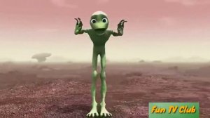 Танцующий иноплонетянин, зелёный человек, Dame tu Cosita  Dance
