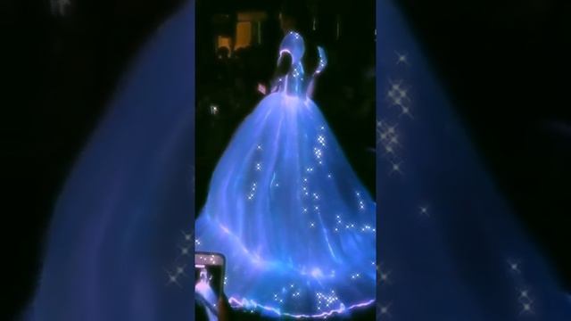 blue sparkly dress video aesthetic from pinterest