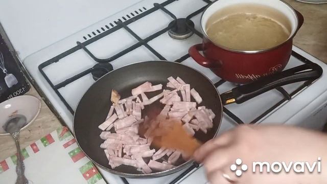СПАГЕТТИ С БЕКОНОМ
