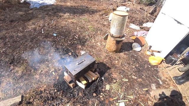 Сделали корыто на солонце. Готовим Щуку горячего копчения. смотреть онлайн