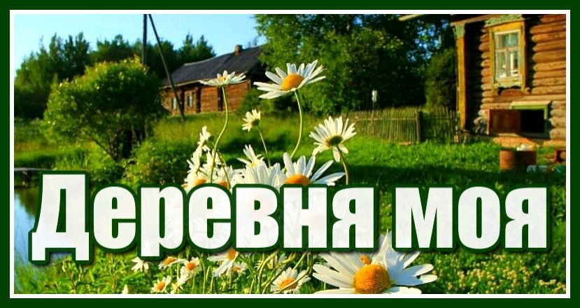 Песня деревня моя деревянная дальняя. Деревенька моя деревянная Дальняя Ольга Воронец.