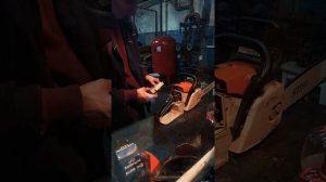Установка ,та чистка фільтра воздушного ві бензопили Штиль 260