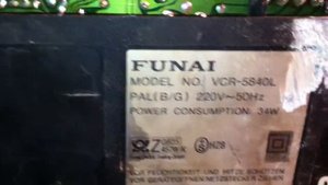 Пройдёмся по помойкам ВИДЕОМАГНИТОФОН FUNAI Model VCR - 5840L , ВЕБ Камера с подсветкой GEMBIRD!!!