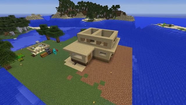 Развитие острова , постройка первого дома смотреть онлайн