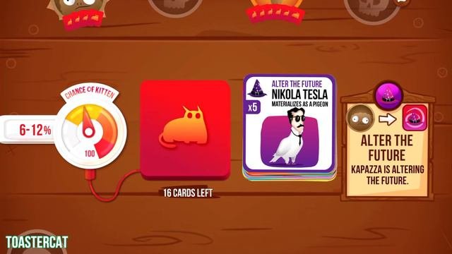 Exploding Kitten App Gameplay With Streaking Kittens Pack | Exploding Kittens