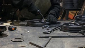 Сборка кованых элементов - Сварка деталей