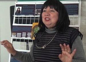 В городской библиотеке прошла творческая встреча с писателем Найлей Копейкиной