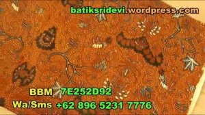 BATIK WAHYU TUMURUN - Jual Kain Batik Online Murah - Sridevi Cap Tulis Printing Colet