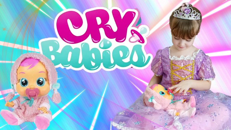 Распаковка новой куклы Cry Babies