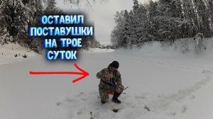 НЕ ЗРЯ ОСТАВИЛ поставушки на трое суток