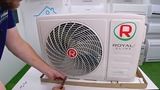 Как разобрать наружный блок кондиционера. Сплит-система Royal Clima смотреть онлайн