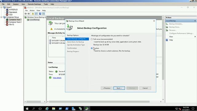 3 Steps to backup  IIS 10 using Powershell Command смотреть онлайн