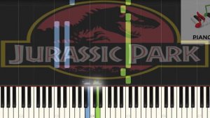 Jurassic Park Piano tutorial piano tutorial