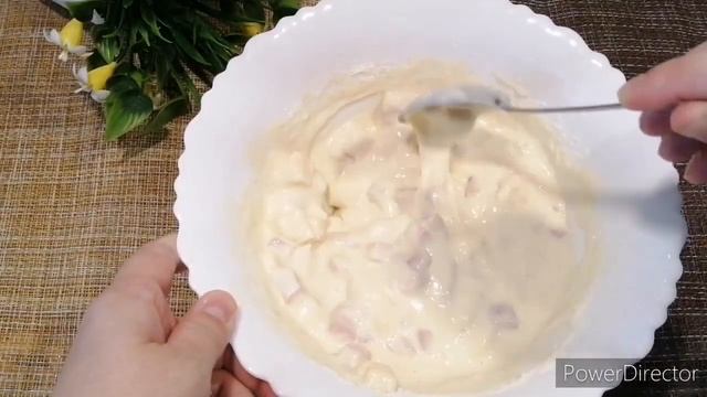 Оладьи с Ветчиной и Сыром/Оладьи на Молоке/Оладьи-пицца/Ленивые пирожки/Быстрый Завтрак