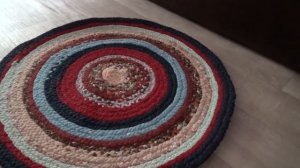 Коврик как у бабушки .Как сделать коврики из старой одежды?  Ч 2