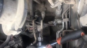 Замена датчика входного и выходного вала на Chrysler Sebring 2.4