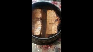 как быстро высушить дерево сушка древесины вывариванием в соляном растворе в домашних условиях