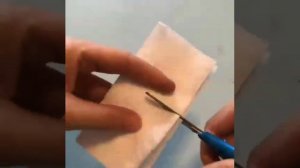 Снеговик ОЛАФ из салфеток