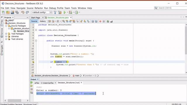 Java Video 10: Decision Structures | Part1| if and if else if statement