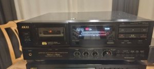 Магнитофон AKAI GX-75 Кассетный проигрыватель Кассетный магнитофон 3 тона-ЯПОНИЯ