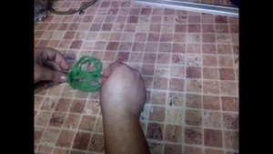 Украшение из ювелирной сетки