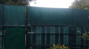 Бюджетное увеличение забора из затеняющей сетки! 2 часть!