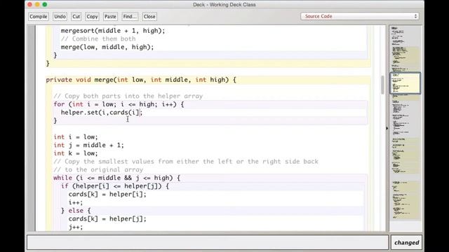 Converting a MergeSort using Arrays to ArrayLists