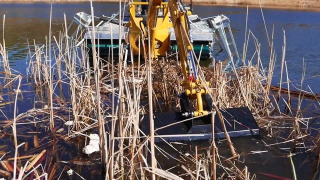 услуги очистки водоёмов | земснаряд | очистка прудов от камыша, ила, мусора | Агропромхолдинг смотреть онлайн