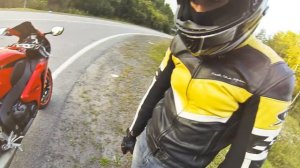 НЕАДЕКВАТНАЯ езда С ДЕВУШКОЙ на мотоцикле.mp4