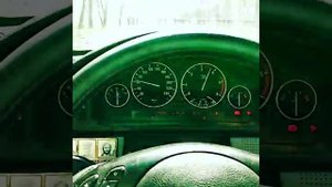 БМВ е39 3.0 D Разгон с места до 100км/ч