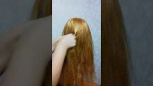 Как плести обычную косу ,видео урок!