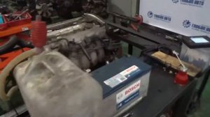 Проверка давления масла в двигателе G4JP 1480627 Sonata