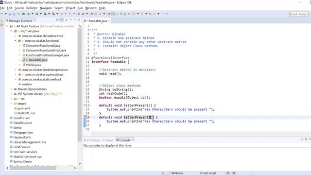 | Java 8 Features | Functional Interface |