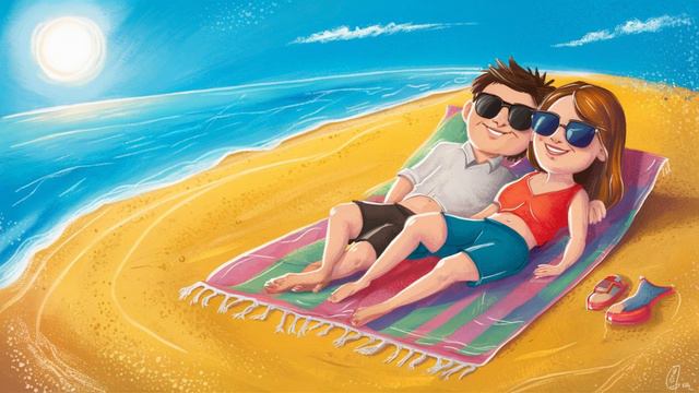 Популярный танцевальный клип созданный нейросетями.  Музыка лета.