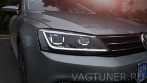 Передняя LED оптика Volkswagen Jetta 6