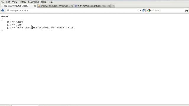 PDO | PHP MySQL | ErrorInfo & ErrorCode PDOStatement #003 // Tips from the Self Taught Developer