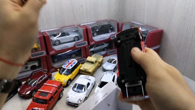Kinsmart машинки: Большая распаковка, обзор моей коллекции металлических моделек Кинсмарт! смотреть онлайн